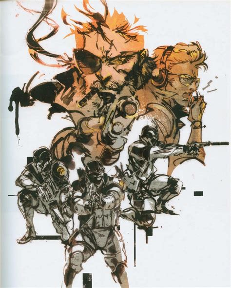 metal gear solid 3 box art european|yoji shinkawa metal gear solid.